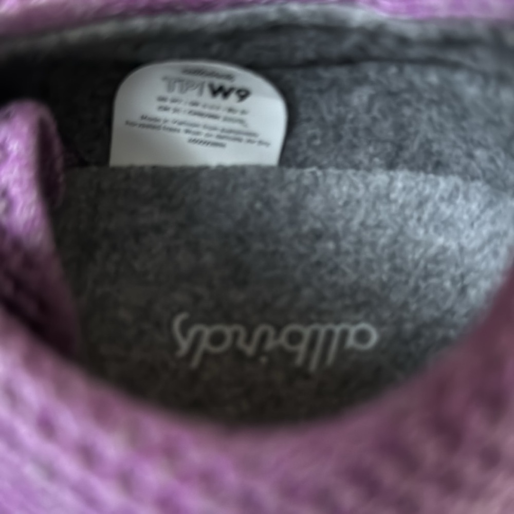 Allbirds Women's Purple Sneakers - Picture 7 of 9